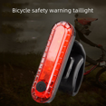 thumbnail image 3 of Accesorios para luz trasera de bicicleta, carga USB, iluminación nocturna brillante para bicicleta de montaña, luz trasera de advertencia 056LED, 3 of 5