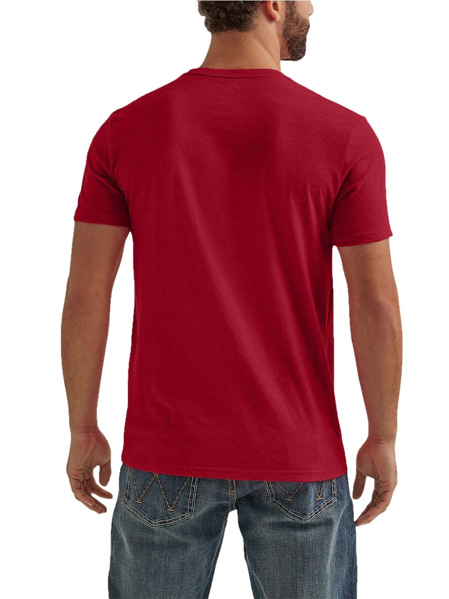 Wrangler Men's Big and Tall Graphic Logo T-Shirt ,Big Size Up to 6X and Tall Size Up to 4XT