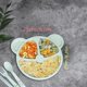 thumbnail image 2 of Make Mealtime Fun and Safe with Our Children's Dinner Plate Set - Wheat Grass Baby Dinner Plate, Lightweight and Divided for Kindergarten Baby Food Supplement. Dishwasher Safe, Non-Toxic and BPA Free, 2 of 5