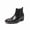 Black, variant on Men's Studded Leather Chelsea Boots - Side Zip Ankle Boots with Block Heel, Dress Boots for Business,Cowboy boots Casual & Formal Wear