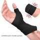 thumbnail image 5 of Dinheiro Guantes de compresión para artritis del pulgar con almohadillas de gel suave, aparatos ortopédicos, túnel carpiano (1 par), 5 of 8
