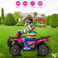 thumbnail image 6 of EastVita 12V Kids Ride on ATV, All Terrain Ride on Car for Toddlers, Ride on Electric Vehicle Toys with LED Light, Music, USB, for 3 Age +Child Gift, 6 of 6