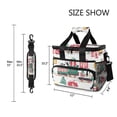 thumbnail image 3 of FORMRS Insulated Cooler Bag 24 Cans Capacity Soft Leakproof Lunch Box with Side Pockets, Christmas Train, 3 of 7