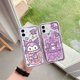 thumbnail image 3 of Funda De Tpu Suave Kuromi Compatible Con iPhone 11 12 13 pro max XS X XR XSMax 7 8 6 6s plus SE 2020 Magic Melody gift Protectora De Cámara A Prueba De Golpes, 3 of 3