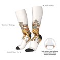 thumbnail image 4 of Fotbe Vintage Wild West Cowboy Calcetas Divertidas Estampadas para Hombre y Mujer, Calcetas de Algodón hasta la Rodilla para Caminar, Correr, Enfermería y Embarazo, 4 of 6
