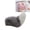 Grey, variant on Furry Cat Car Tail with Tail Drift, Wagging & Moving for Car, Adorable Plush Auto Tail, USB Rechargeable Remote Control Electric Decoration for Trunk Bumper(White)