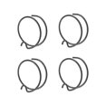 thumbnail image 1 of 4 Packs N078434 N089668 Spring, Fit DCF885 DCF886 DCF887 DCF840 DCF850, Impact Driver Spring Kit, 1 of 5