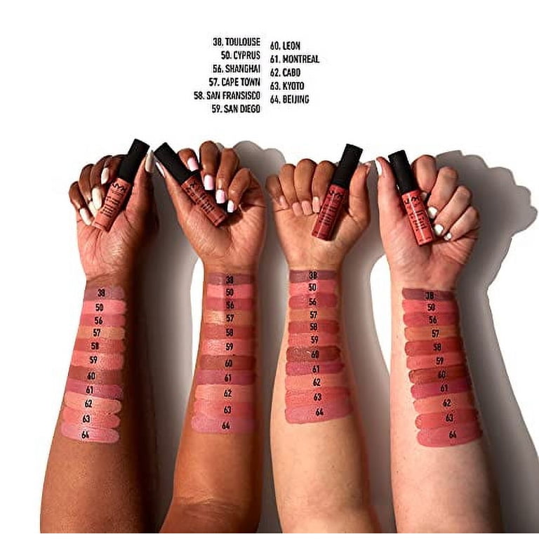 NYX Soft Matte Lip Cream - # 61 Montreal 8ml/0.27oz - Walmart.com
