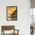 thumbnail image 4 of COMIO HPINUB Sunset in Beach Landscape Large Framed Nature Sencery Wall Decor for Living Room,Acadia National Park Canvas Wall Art for Dining Room, Office, Bathroom Decor, 4 of 4