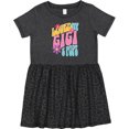 thumbnail image 3 of Inktastic Gigi and Pops Love Me Granddaughter Girls Toddler Dress, 3 of 5