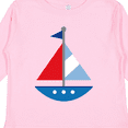 thumbnail image 4 of Inktastic Sailboat Cute Boys or Girls Long Sleeve Toddler T-Shirt, 4 of 5