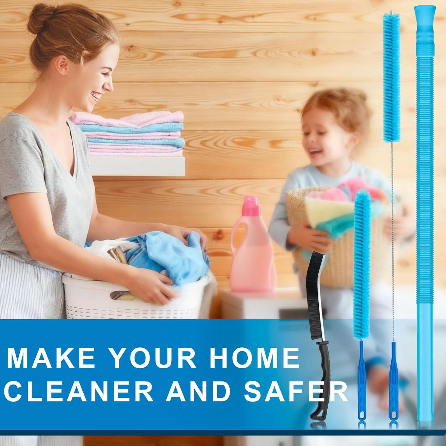 4 count Dryer Vent Cleaner Kit? with ?Lint ? - Professional ?Dryer Vent ?, ?Flexible Cleaning Tools? for ?Lint ?, ?Appliance ? & ?Dryer Filter?