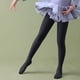 thumbnail image 4 of Cowsor Toddler Baby Girls Winter Fleece Lined Leggings Knit Thick Warm Full Length Tights Basic Velvet Pants, 4 of 7