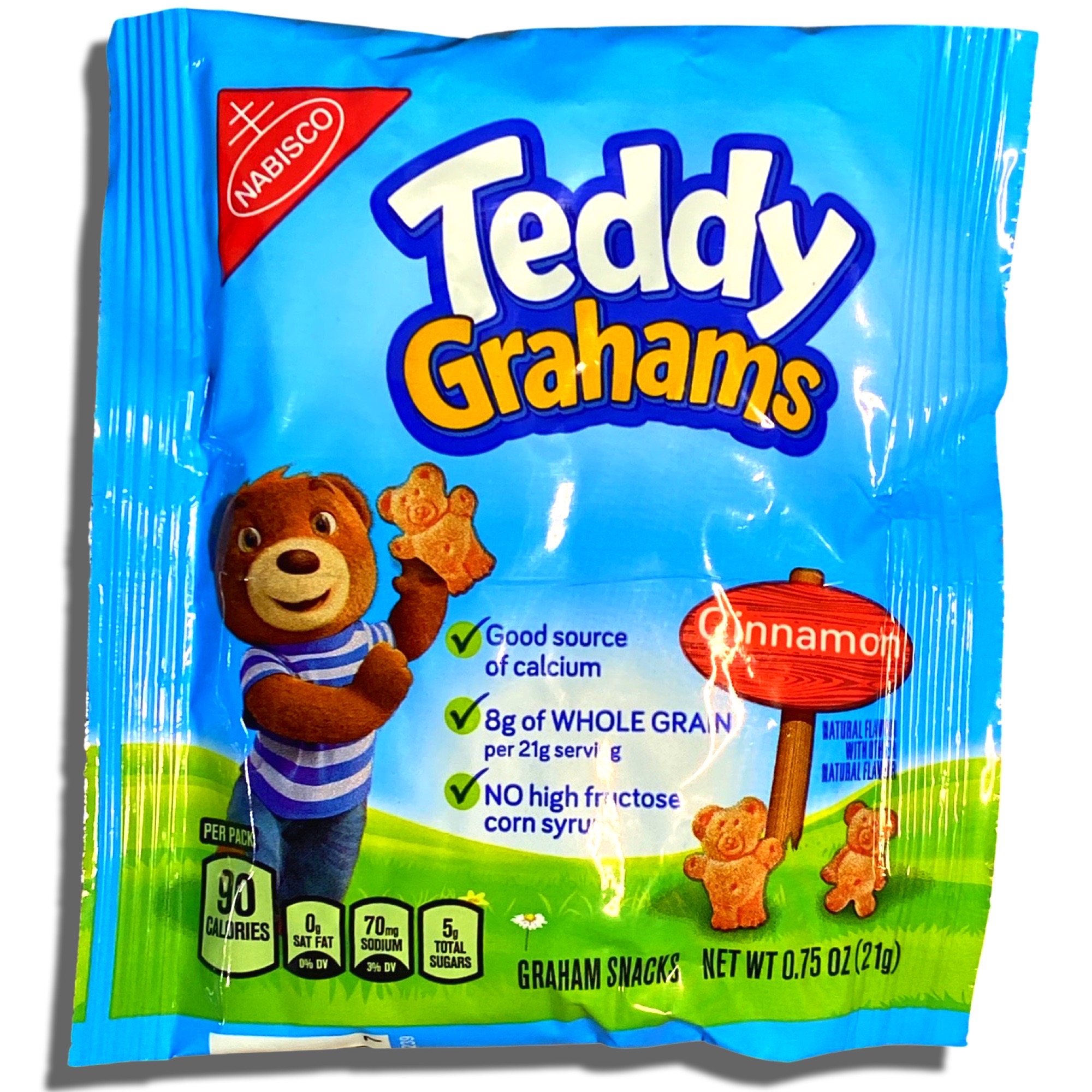 Cinnamon Teddy Bear Graham Crackers Snack Packs Curated by Tribeca Curations .75 Ounce