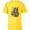 Yellow, variant on Marvel Avengers Comics 4th Birthday - Short Sleeve T-Shirt for Kids - Customized-Yellow