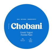 Chobani Non-Fat Greek Yogurt Plain 32 oz Tub