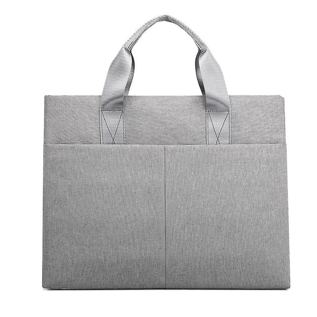 Bolso para ordenador portátil de mano para negocios, bolso para documentos con textura informal, maletín de oficina, bolso para ordenador portátil, bolso para archivos portátil para hombre,