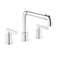 thumbnail image 2 of Avallon 8 in. Widespread, Sleek Handle, Bathroom Faucet in Chrome, 2 of 10