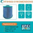 thumbnail image 4 of Hurricane 3 Pack HF6H502-01M Elite Aseptic Pool Filter Cartridge Replacement, 4 of 12