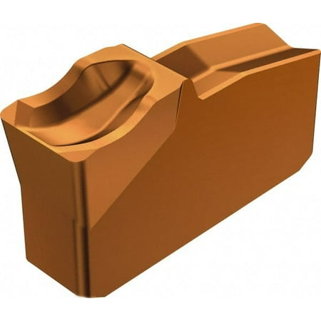 

Sandvik Coromant N151.240 4E 1125 Grade 0.1575 Cutting Width Carbide Cutoff Insert 0° Neutral Lead Angle 0.0118 Cnr Rad TiAlN Coated