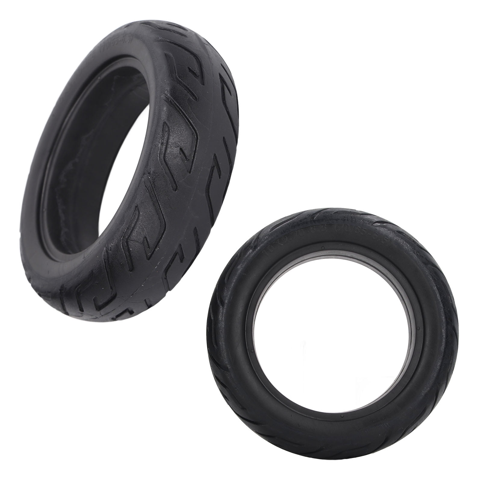 Electric Scooter Solid Tires, Grooved Scooter Replacement Tires Better