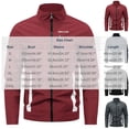 thumbnail image 3 of PNTUTB Men's Fashion Jacket Full Zip Stand Collar Long Sleeve Coat Color Block Casual Comfort Windproof Versatile Outwear with Pockets, 3 of 6