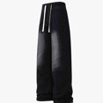 thumbnail image 2 of HOMADLES Men's Loose Fit Jeans Straight Leg Stretch Soft Casual Pants Side Pocket Fashion Pants Black Size M, 2 of 8