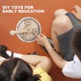 thumbnail image 3 of Juego de rompecabezas de cognición de tablero ocupado de madera DIY accesorios de tablero ocupado para niños, 3 of 7