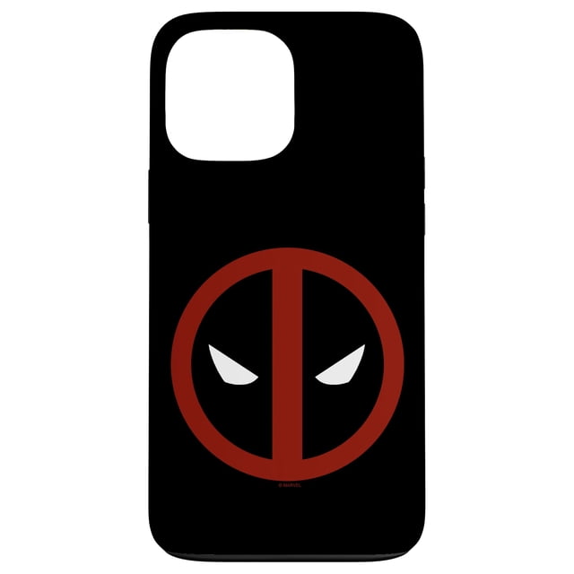 Funda de teléfono Marvel Deadpool Minimal Logo para iPhone 13 Pro Max