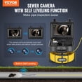 thumbnail image 2 of Cámara de inspección de tuberías VEVOR de 50 m con pantalla HD de 9 pulgadas IP68, 2 of 9