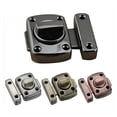 thumbnail image 2 of 1pc Barn Door Lock Cast Metal Hook Latch Lock Toilet Doors Right Decoration Angle Sliding Gate Lock Hardware Accessories ,Easy to Install, 2 of 4