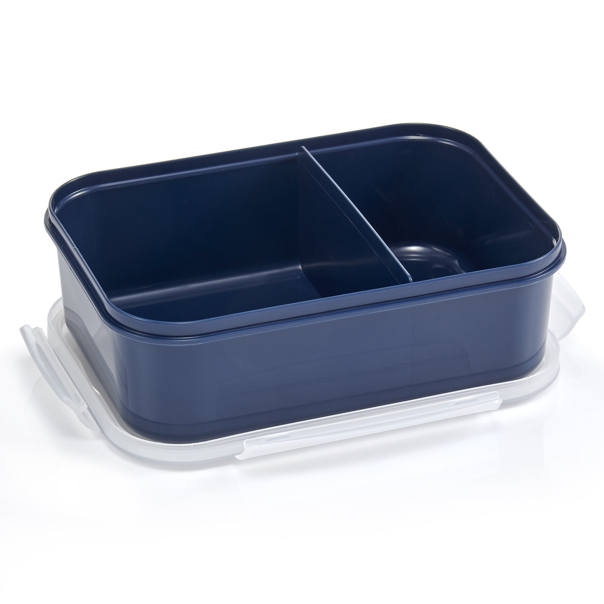 Mainstays Food Storage Container, Rectangle Navy 40oz Capacity