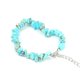 thumbnail image 1 of Nvzi Pulsera de cuentas hecha a mano, adecuada, pulsera ajustable de cristal de piedra natural vintage (azul), 1 of 5