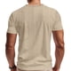 thumbnail image 3 of Camisa Casual de Color Sólido de los Hombres, Manga Corta Imitación de Lino Suelto Cuello en V para la Playa Y el Uso Diario, Blusa de Algodón Transpirable, 3 of 8