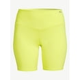 thumbnail image 4 of Free Assembly Women's High Waisted Bike Shorts, 4 of 5