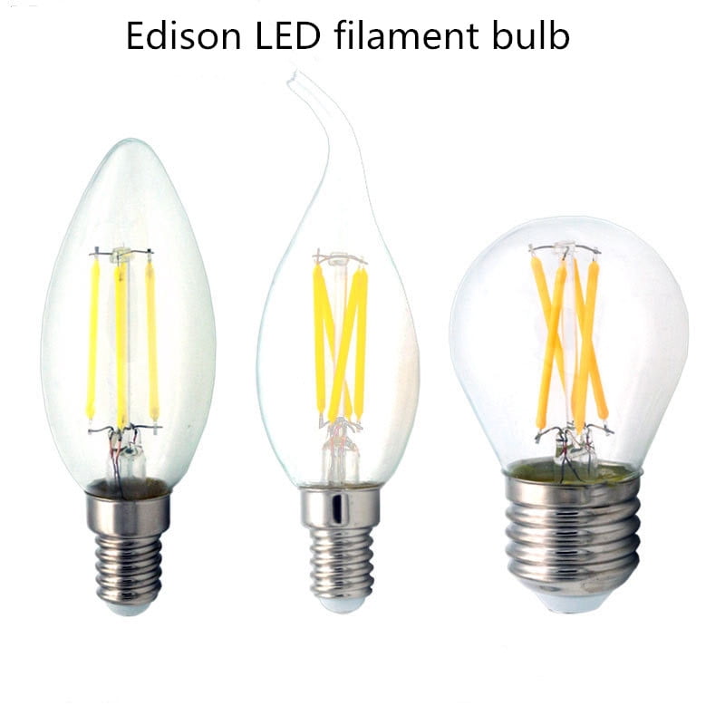Menstruatie balans optie E14 LED Filament Bulb Retro Edison Glass Bulb for Home Ceilling Decoration  C35/C35L/G45 - Walmart.com