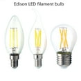thumbnail image 2 of Ampoule LED Filament E14 Rétro Edison en Verre pour Décoration Maison C35/C35L/G45, 2 of 7