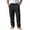 c-238Black936, variant on Men Casual Summer Pants With Stretch Drawstring Waist Multiple Pockets Lightweight Linen Beach Trousers For Outdoor Travel Male Leisure Solid Color Slacks