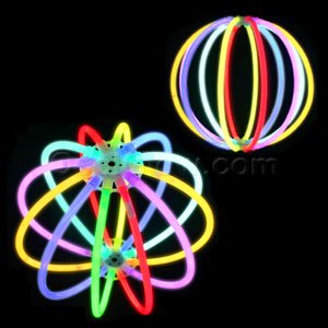 Fun Central D19 1ct 6 Inch Glow Ball Light Up Ball Glow Stick Ball Cool Toys For Kids Rave And Glow In The Dark Party Multicolor Walmart Com Walmart Com