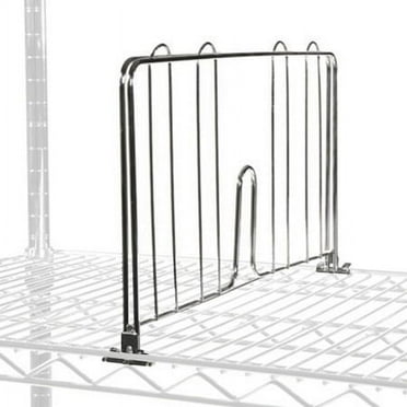 Shelving Inc. 36" d x 9" h Divider for Wire Shelving, 4 Count