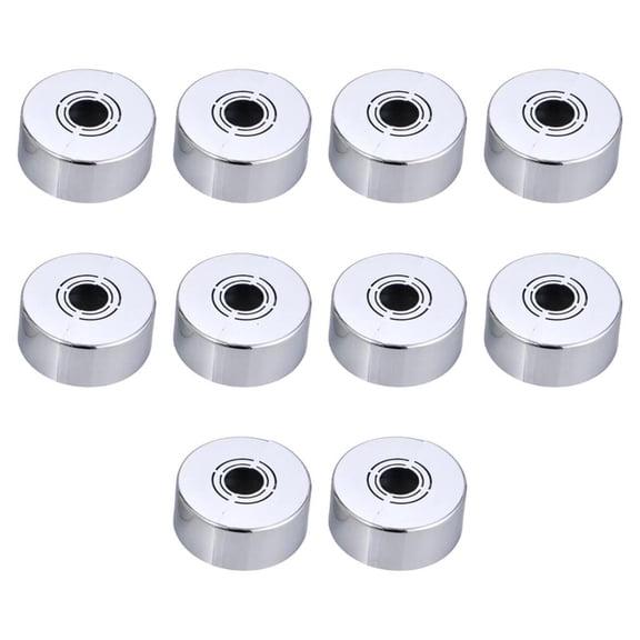 Split Shower Faucet Caps 10PCS ABS Materials Bathroom Pipe Concealments