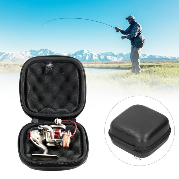 PU Portable Outdoor Fishing Reel Bag Fish Wheel Protector Carrying