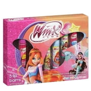Winx Flavored Lip Balm Strawberry, Watermelon, Mixed Berry, Fruit Punch, Cotton Candy 5 Pack