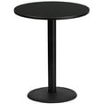 thumbnail image 1 of Bowery Hill 36" Round Restaurant Bar Table in Black, 1 of 2