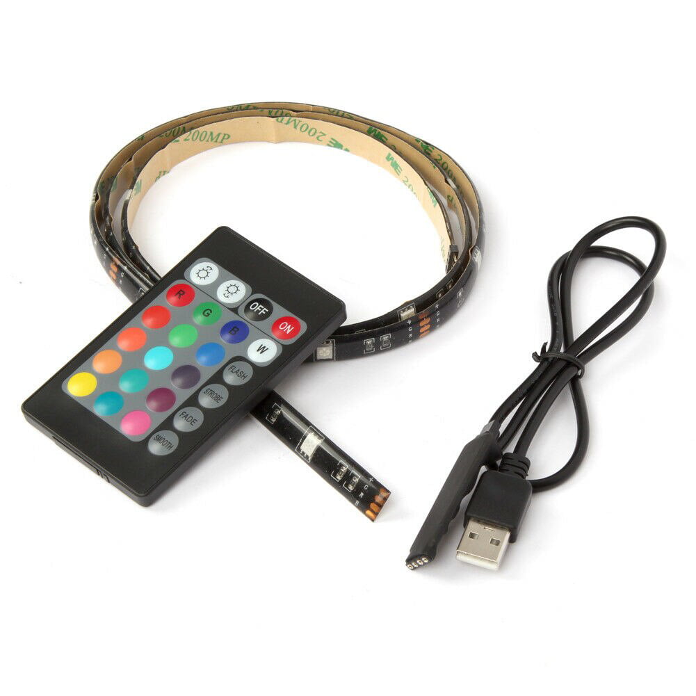 Tira led usb 2 metros RGB (USB – LED STRIP) en caja o blister IP65