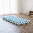thumbnail image 5 of Nautical Foldable Mattress, Curling Summer Ocean Waves, 74.8" x 35.4", Azure Blue and White, by Ambesonne, 5 of 6