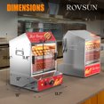 thumbnail image 6 of RovSun 15.7 " 2-Tier Commercial Food Warmers, 6 of 7