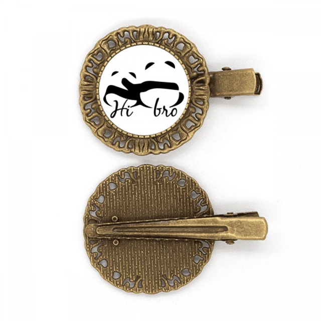 Panda Compagnon Compagnon Confort Épingle à Cheveux Coiffure Broche Pince à Cheveux Barrette