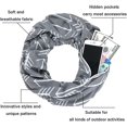 thumbnail image 2 of Pocket Scarf - Infinity Scarf with Hidden Pocket For Women Winter Warm Infinity Scarves Wrap, 2 of 8