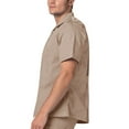 thumbnail image 3 of Adar Sarraus Universels pour Hommes - Veste de Sarrau à Manches Courtes Zippée, 3 of 7